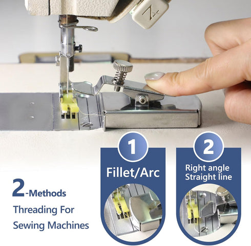 Buddy Sew Magnetic Seam Guide,Upgrade Third Generation Magnetic Seam Guide for Sewing Machine,Multifunctional Sewing Machine Guide for All Sewing ...