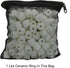 ALEGI 10 pcs Aquarium Filter Media Bags with Zipper, Mesh Reusable Bags for Aquarium Filter Media (6" x 5")...