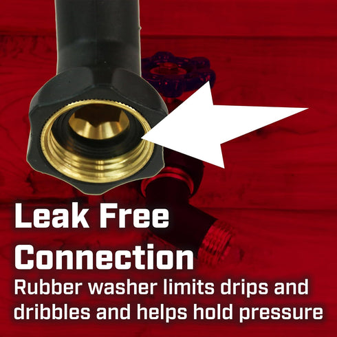 Chapin 6-9478: Gooseneck Hose Coupling for Lawn & Garden Sprinklers, Zinc and Brass, Threaded Connection, Rubber Washer, Black, Set of 2...