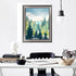 Hestarcul 5D Diamond Painting Scenery Kit,Diamond Art Kits for Adults,Abstract Landscape Paint with Diamonds Round for Gift,Wall Decor(12x16) (For...
