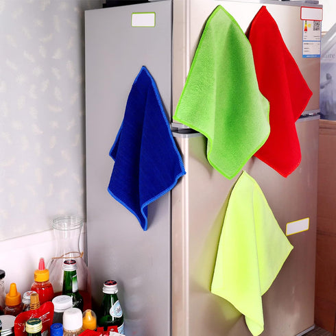 8 Packs Magnetic Cleaning Cloth Microfiber Dry Erase Eraser Magnetic Whiteboard Eraser Washable Dry Erasers for Whiteboard Dry Erase Cloth for Cla...