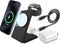 Wireless 3-in-1 Magnetic Charging Station, Qi Certified15W MagSafe-Compatible Wireless Charger Stand, Foldable Charger for iPhone 15/14, AirPods, ...