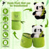 Emoin Panda Stuffed Animals Panda Bamboo Plush Toy 11.8 Inch Bamboo Tube Panda Pillow Stuffed Panda Bear Plushies Panda Doll Gifts for Boys Girls...