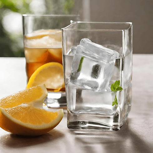 Traytastic! Silicone Large Square Ice Cube Tray Mold - Great for making Large/Giant Ice Cubes approximately 2" x 2" x 2" in size....