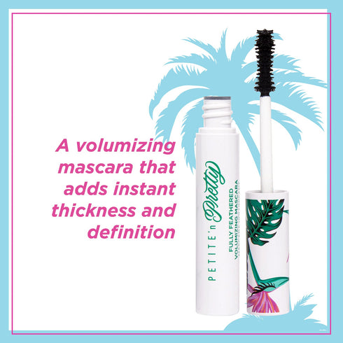 Petite 'n Pretty Fully Feathered Volumizing Mascara - Non-Toxic Makeup for Kids, Tweens and Teens - Adds Instant Thickness and Definition...