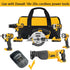 MIL18DL Battery Converter for Milwaukee for Dewalt Battery Adapter, for Milwaukee M18 18v Lithium Battery Convert to Dewalt 18v-20v Lithium Batter...