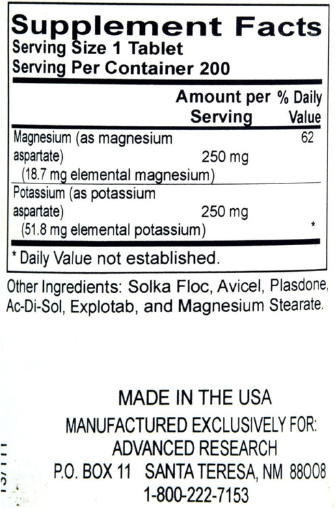 Dr. Hans Nieper K Mg Capsules, 200 Count...