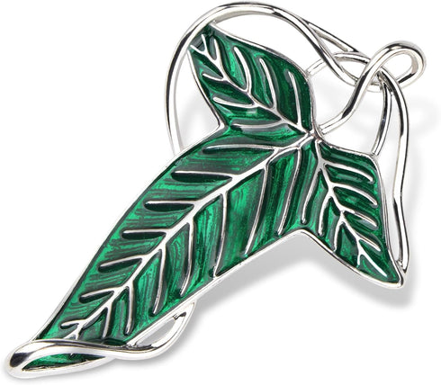 EKZ Elegance Elven Green Tree Leaf Enamel Pin,Cloak Clasp Brooches Elven Keepsake Pin for Luck and Mystery – Perfect for Christmas Festive Attire ...