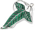 EKZ Elegance Elven Green Tree Leaf Enamel Pin,Cloak Clasp Brooches Elven Keepsake Pin for Luck and Mystery – Perfect for Christmas Festive Attire ...