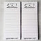 Bon Appetit Pig Refrigerator Notepads Grocery List - SET of TWO PADS...