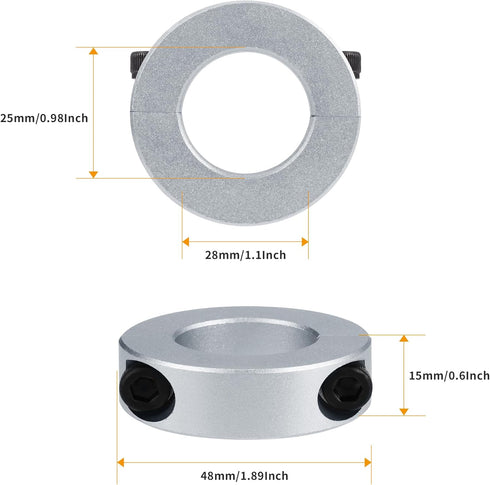 Fix Sinking Office Chair, Gas Lift Cylinder Clamp Holder, Office Chair Saver Kit Adjust Chair Height and Stop Sinking without Cylinder Replacement...