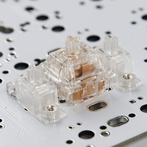Gateron V2 Clear Stabilizers PCB Mount Screw in Stabilizer Customized Distance No Dropping Wire for Mx Mechanical Keyboard PCB (Gateron Stab V2 Cl...
