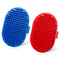 Dog Bath Brush, Rubber Pet Shampoo Brush with Silicone Bristles for Massaging Grooming, Removing Short Haired Dogs Cats Shedding, Tangles and Dead...