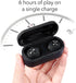 Dartwood Wireless Earbuds - True Wireless Bluetooth Earbuds with Touch Controls and Charging Case (Black)...