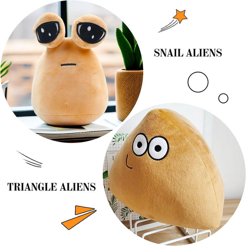 Alien Stuffed Plush Toy,Kawaii Stuffed Alien Plush Doll(8.6inch)(2PCS)...