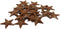 CVHOMEDECO. Primitives Rustic Country Décor. Rusty Mini Metal Barn Star Home Decorative Accents, 1-Inch, Set of 24...