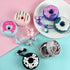 QearFun Donut Earbuds for Kids, Cute Earbud & in-Ear Headphones Wired Gift for School Girls and Boys with Microphone and Lovely Earphones Storage ...