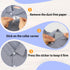 120PCS Collar Stays, No Curl Collar Polo Shirt Collar Stays for Men's Dress Shirts, PVC Collar Anti-Warping Edge Shaper, Shirt Collar Triangle Pat...