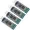 4pcs HC-06 RS232 4 Pin Wireless Bluetooth Serial RF Transceiver Module Bi-Directional Serial Channel Slave Mode for Arduino......
