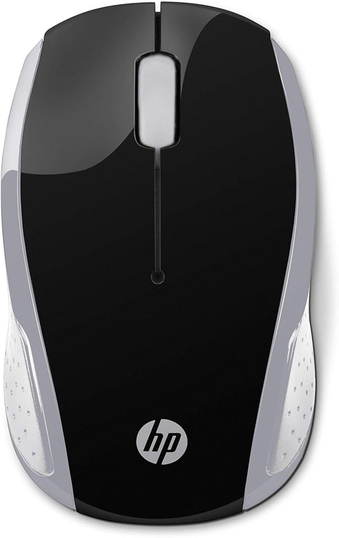 HP Wireless Mouse 200 (Black/Silver, 2HU84AA)...