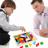 AUKEXIY 2 Pack Wooden Russian Blocks Puzzle & Hexagon Puzzles for Kids & Adults, Wooden Block Puzzle Intelligence Brain Teasers Toy Logic Game STE...