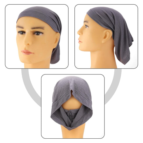 Spandex Dreadlocks Bands Unisex Tube Cap Elastic Long Hair Dreads Head Wraps Wide Headband Soft Braids Sleeping Cap Locks Headbands Accessories fo...
