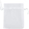 Ankirol 50pcs Sheer Organza Favor Bags 12 X 16 INCH X Large Organza Drawstring Bags (white)...