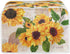 Vintage Sunflower Toaster Cover, 2 Slice Small Appliance Bread Maker Cover for Kitchen, Dustproof Toaster Oven Cover...