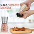 Original Stainless Steel Salt or Pepper Grinder - Top Spice Mill with Ceramic Blades, Brushed Stainless Steel and Adjustable Coarseness By Pepper ...