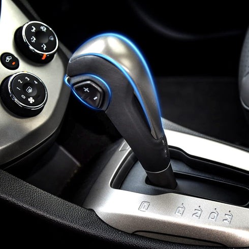 Automatic Transmission Shifter Knob Kit Fit for Chevy Sonic Aveo 2012-2016 Trax 2015 2016 Replace 42423234 95393161 42539736 Gear Knob Lever Cover...