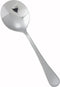 Winco 12-Piece Elite Bouillon Spoon Set, 18-0 Stainless Steel,Silver...