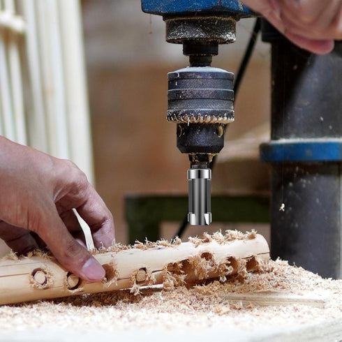 8 PCS Wood Plug Cutter, Wood Cutting Tool Straight and Tapered Plug Cutter Set Wood Plug Cutters for Woodworking Tenon Cutter Four Sizes Plug Cutt...