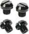 4 Pcs M10x1.25 Screws Bolts,Car Accessories Left and Right Motorcycle Mirror Hole Plugs Screw,Universal Fit for FZ-07 FZ-09 MT-07 MT-09FZ CRF250 C...
