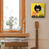 Marsui Now Playing Vinyl Record Wall Stand - Wooden Shelf Hanging Wall Mount Record Display Storage Holder for Room (Black)...