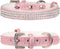 Dog Collar,Cat Collar,Sparkling Rhinestones Dog Collars Adjustable Pet Collars for Puppy Kitten Small Medium Dogs&Cats (XS, Pink)...
