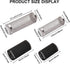 2 Pcs 12mm/16mm Stainless Steel Aquarium Filter Intake Guard Mesh Cover,Fish Tank Filter Guard with 2PCS Filter Sponge for Breeding Fish Shrimp Ta...