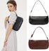 Small Shoulder Bags for Women Retro Classic Tote Purse Handbag Crocodile Pattern Clutch...