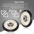 AMI PARTS 349241T Rear Drum Support Roller Kit -180 days warranty-Compatible with Whirl-pool Ken-more Dryers-Replaces 26000349241, 337089, 3389901, 349241T, 99989679, AP3098345