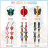 100 Pcs Different Style Pencil Topper Decoration,Cute PVC Different Pencil Charms Clip Designs for Boys and Girls,Cute School Supplies Classroom R...