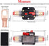 2 Pack 100amp 12 Volt Circuit Breaker with Manual Reset,Inline Fuse Holder 100A 0-8Awg for Car Audio,Marine Boat,Stereo Switch and Solar Inverter ...