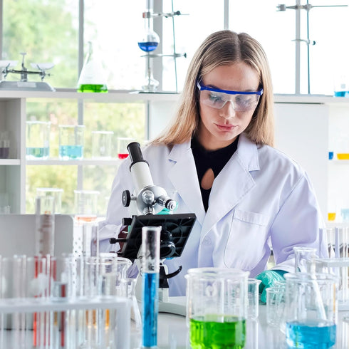 PATIKIL 100ml PP Plastic Graduated Cylinder, Hex Base White Graduations Measuring Cylinder for Lab Home Use, Clear White...