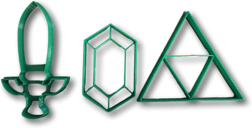 Legendary Sward and Stones Cookie Cutters (Set of 3)...