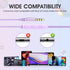 Green Wired Earbuds with Mic in-Ear Earphones with Build-in Microphone Noise Isolating Headphones Perfect for Women Girls Boys Teens School Comput...