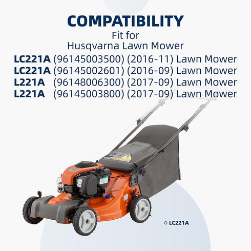 Ximoon 582598601 Drive Cable Suitable for Husqvarna Walk Behind Mower L221A LC221A, Repalcement for Husqvarna Self Propel Cable Lawn Mower Parts A...