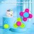 Suction Cup Spinner Toys for 1 Year Old Boy Girl, 3PCS Spinning Toys for Toddlers 1-3,Sensory Toys Bath Toys Travel Toys for Babies 10-12 Months,F...