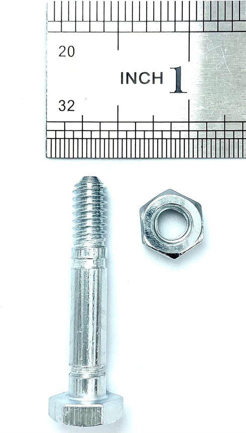 Replaces Shear Pins and Nuts for Ariens 532005 53200500 510016 51001600 Snow throwers(10 Pack)...
