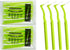 32 Count Interdental Brush Cleaners Dental Brushes Toothpick Tooth Flossing Head Oral Dental Hygiene Brush Interdental Angle Brushes with Portable...