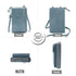 PORT&LOTUS Crossbody Bags for Women Cell Phone Purse Wallet Ladies Small Women's Handbags PU Leather Shoulder Card Holder...