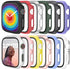 12 Pcs Jomitvp Hard PC Case Compatible for Apple Watch Series SE (2022) 6/5/4/SE 40mm with Tempered Glass Screen Protector, All Around Protector B...