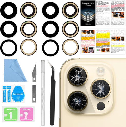 for iPhone 14 pro max Camera Lens Replacement iPhone 14 pro Glass Lens iPhone 14 pro max Rear Glass iPhone 14 pro Rear Camera Glass Lens iPhone 14...